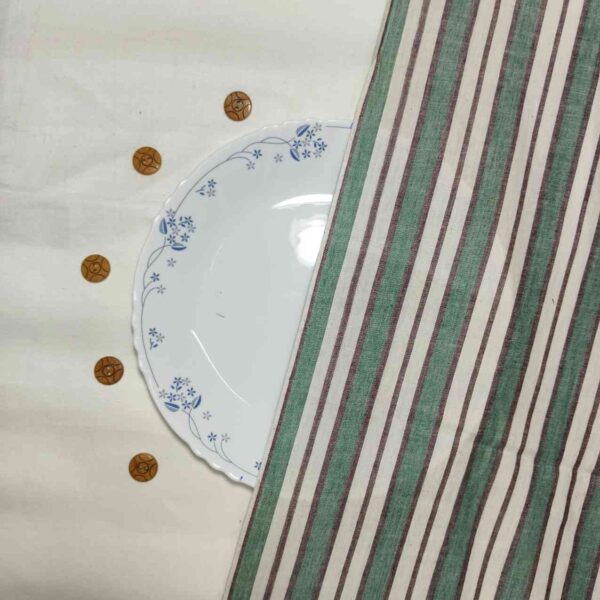 Handwoven Cotton Strip Fabric STP11