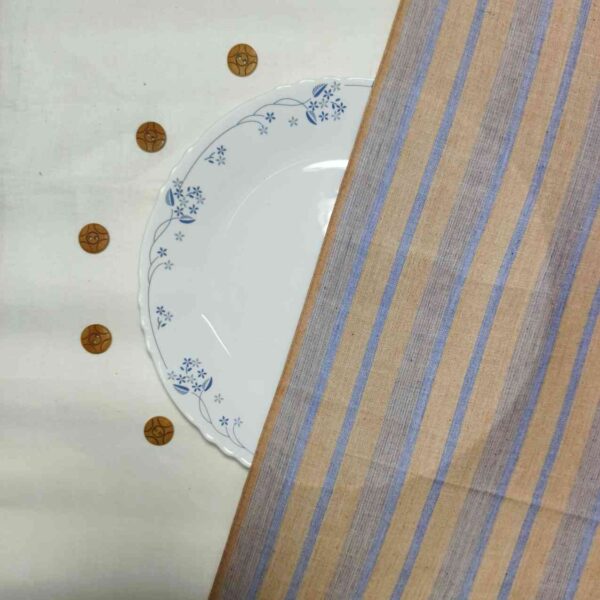 Handwoven Cotton Strip Fabric STP4