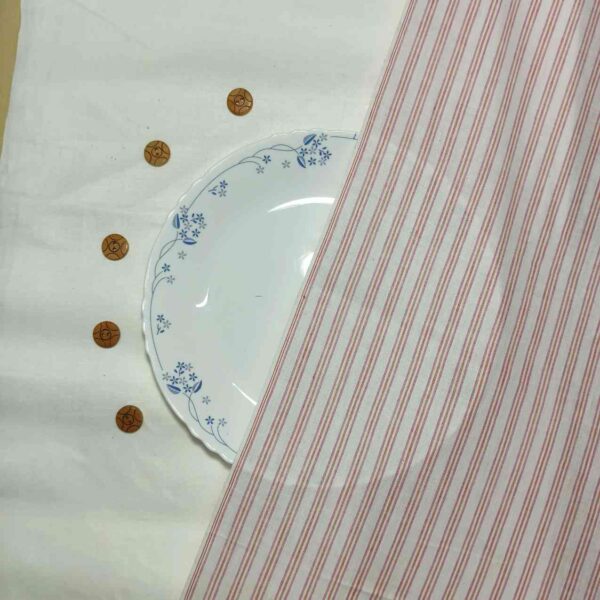 Handwoven Cotton Strip Fabric STP12