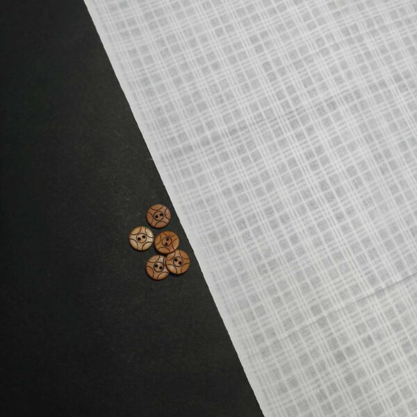 Handwoven White Self-Check Cotton Fabric SLF-CHK-7