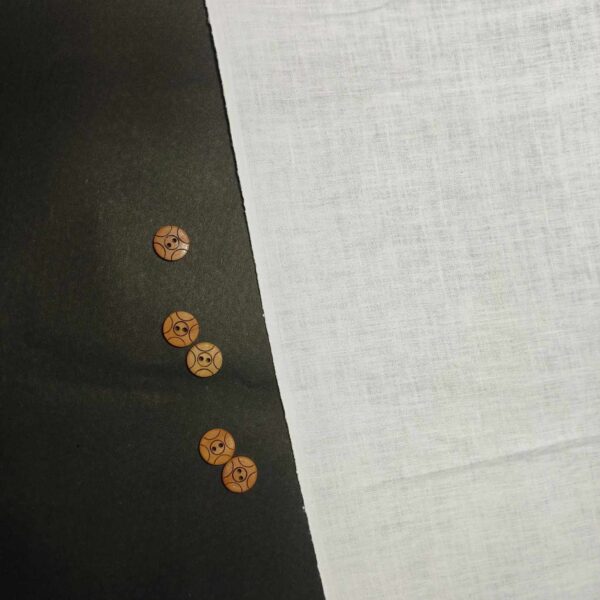 Handspun & Handwoven Natural Plain White Cotton fabric 33K