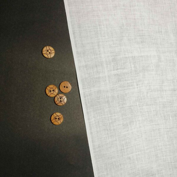 Handspun & Handwoven Natural White Maslin Cotton Fabric 100k