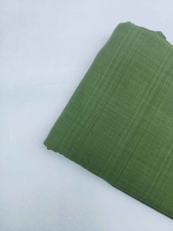 Handmade Natural Cotton Green Fabric