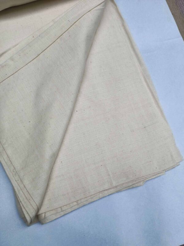 Handmade Natural Cotton Kora Fabric - Image 2