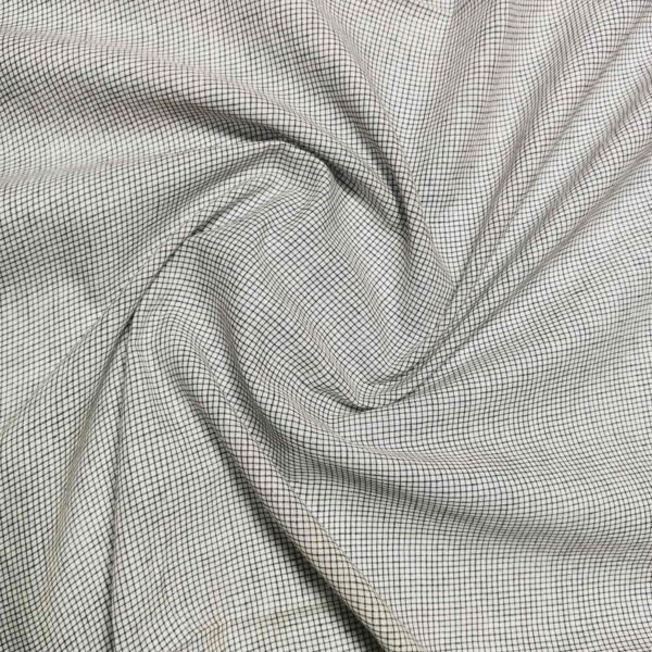 Handwoven Cotton Check Fabric CHK15 - Image 3