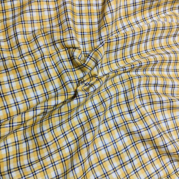 Handwoven Cotton Check Fabric CHK16 - Image 2