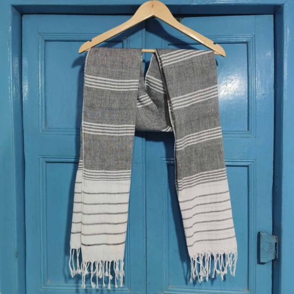HANDWOVEN COTTON KOMAL SCARF - Image 3