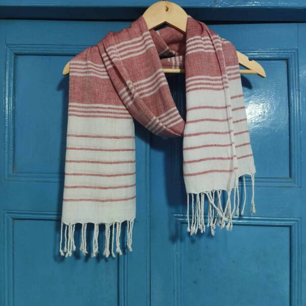 HANDWOVEN COTTON KOMAL SCARF
