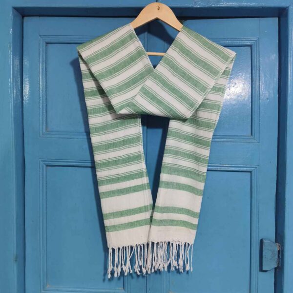 HANDWOVEN COTTON KOMAL SCARF