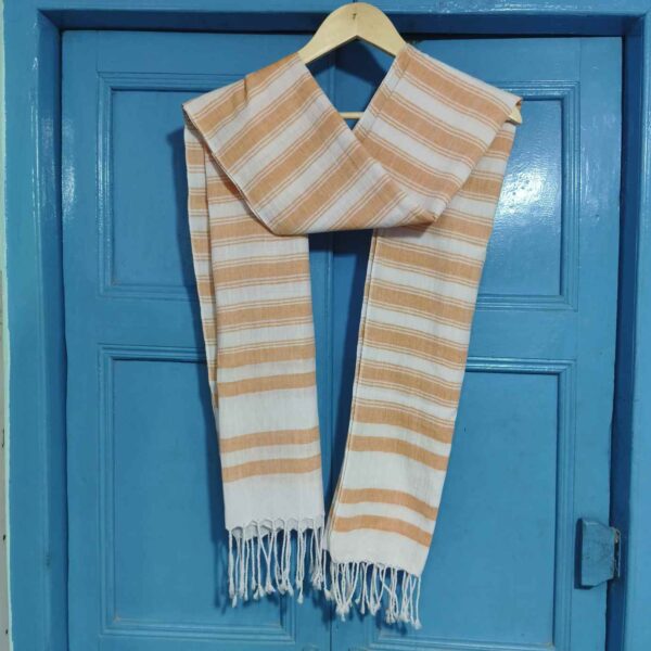 HANDWOVEN COTTON KOMAL SCARF - Image 2