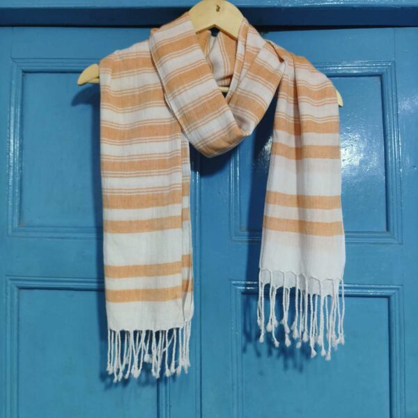 HANDWOVEN COTTON KOMAL SCARF
