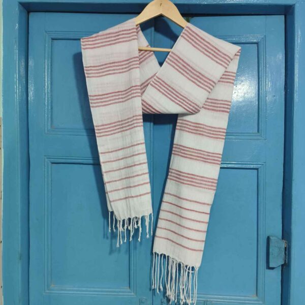 HANDWOVEN COTTON KOMAL SCARF