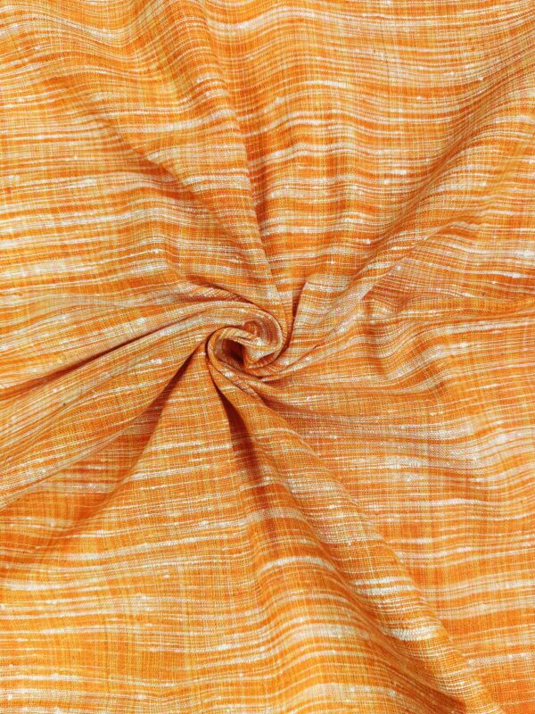 ORANGE JHARNA KHADDAR FABRIC 05 - Image 2