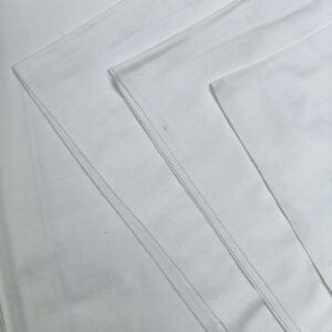 Handloom Pant Fabric White Colour