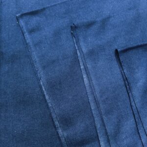 Handloom Pant Fabric Nevy Blue Colour