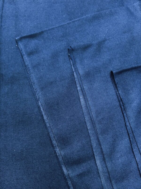 Handloom Pant Fabric Nevy Blue Colour
