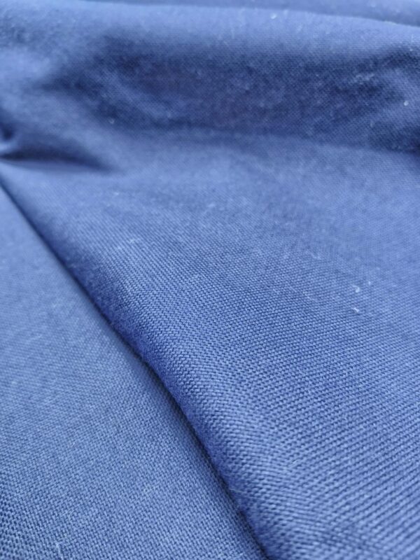 Handloom Pant Fabric Nevy Blue Colour - Image 3