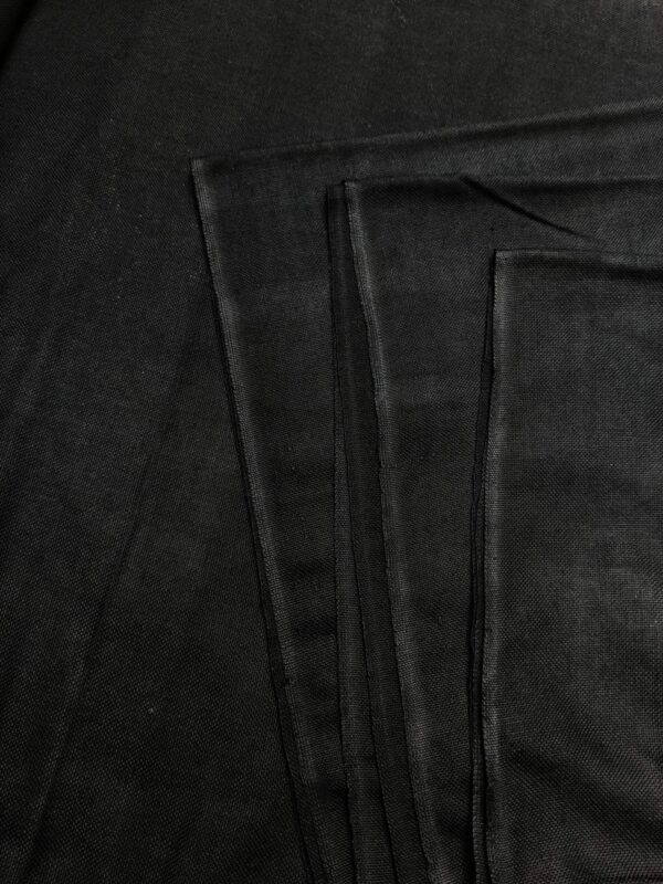 Handloom Pant Fabric Black Colour