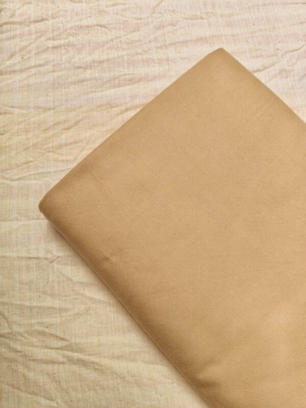 Handloom Pant Fabric Gold Brown Colour - Image 2