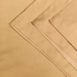Handloom Pant Fabric Gold Brown Colour
