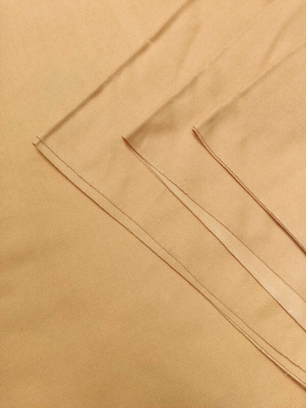 Handloom Pant Fabric Gold Brown Colour