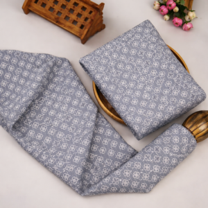 Hand Block Print Cotton Katha Desigh Fabric